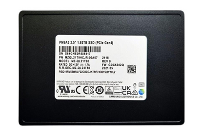 Samsung SSD PM893 2.5 1.92T SATA MZ7L31T9HBLT-00A07